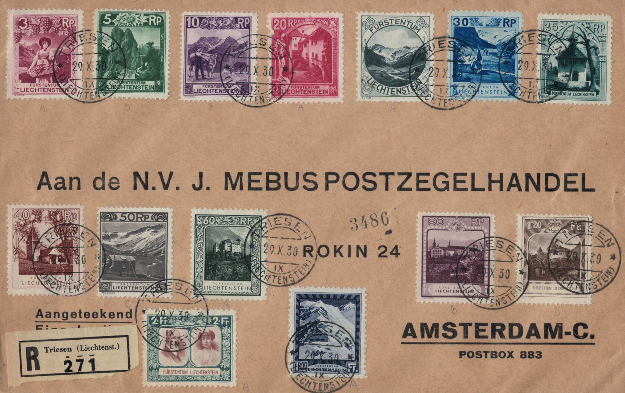 Liechtenstein Stamps